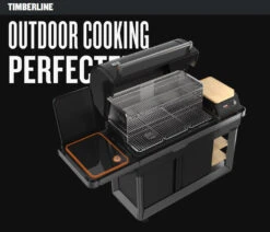 Traeger Timberline Wi-Fi Controlled Wood Pellet Grill With WiFire -Courtyard Home Furnishings Store 993862 9