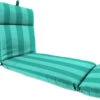 Stripe Lagoon Universal Replacement Chaise Lounge Chair Cushion 856/9752