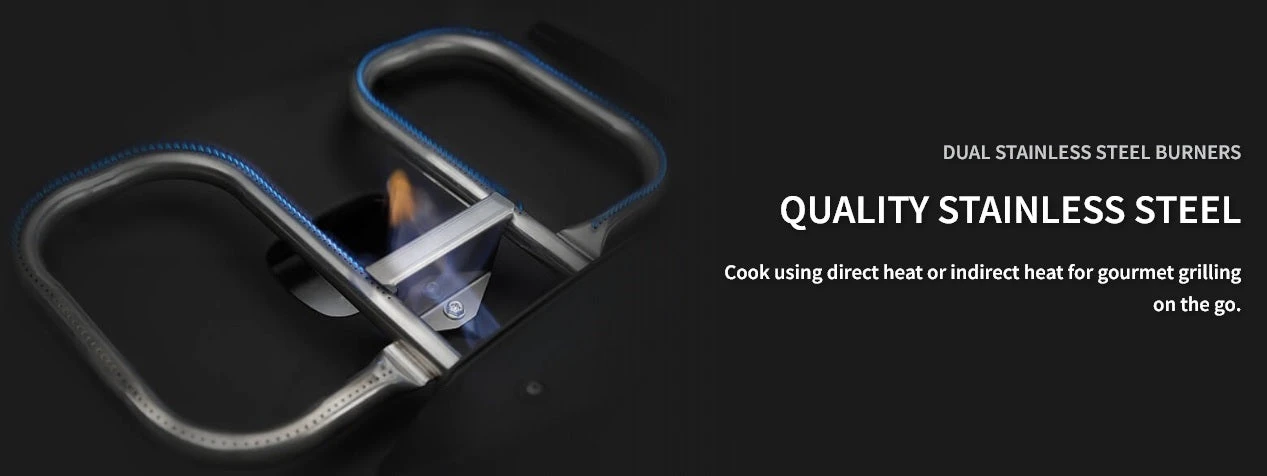 Napoleon Phantom TravelQ® Pro 285 Portable Gas Grill With Scissor Cart 6 Napoleon Phantom TravelQ® Pro 285 Portable Gas Grill With Scissor Cart - Image 6