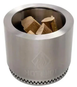 HotShot Traveler Portable Low Smoke 15" Round Wood-Burning Fire Pit With Carry Bag -Courtyard Home Furnishings Store 994284 11