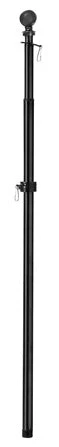 Weather Safe Black Iron Extendable Flag Pole 5 Weather Safe Black Iron Extendable Flag Pole - Image 5