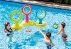 Flying Disc Toss Pool Game From Intex -Courtyard Home Furnishings Store 994744