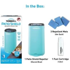 MIA Glacial Blue Thermacell Patio Shield Mosquito Repeller -Courtyard Home Furnishings Store 994773 18