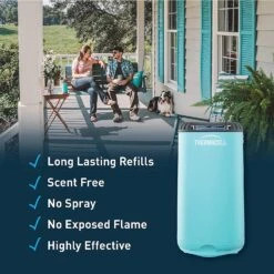 MIA Glacial Blue Thermacell Patio Shield Mosquito Repeller -Courtyard Home Furnishings Store 994773 19