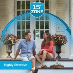 MIA Glacial Blue Thermacell Patio Shield Mosquito Repeller -Courtyard Home Furnishings Store 994773