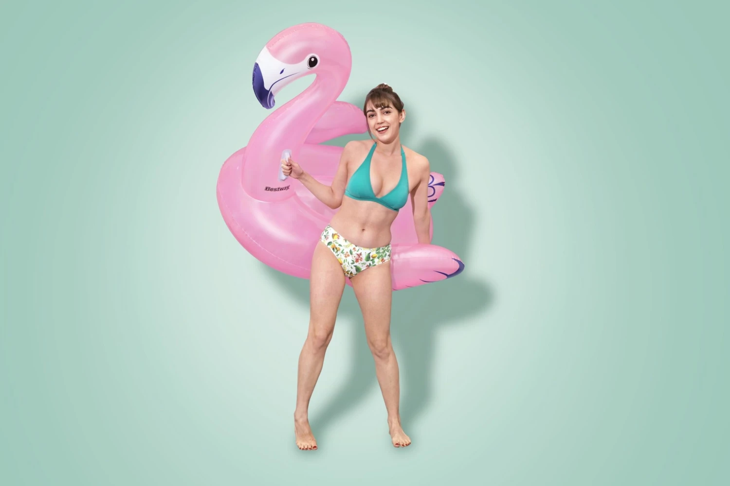 BWT H2OGO! Luxury Flamingo Inflatable Pool Ride-On From Bestway 3 BWT H2OGO! Luxury Flamingo Inflatable Pool Ride-On From Bestway - Image 3