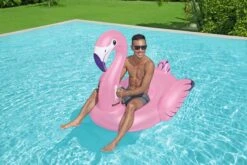 BWT H2OGO! Luxury Flamingo Inflatable Pool Ride-On From Bestway 14 BWT H2OGO! Luxury Flamingo Inflatable Pool Ride-On From Bestway -Courtyard Home Furnishings Store 995087 8