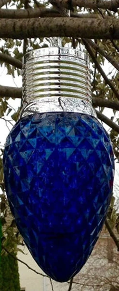 14" Battery-Operated Jumbo LED Bulb Decoration