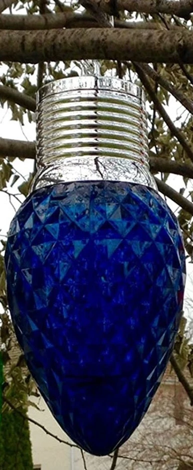 14" Battery-Operated Jumbo LED Bulb Decoration 1 14" Battery-Operated Jumbo LED Bulb Decoration