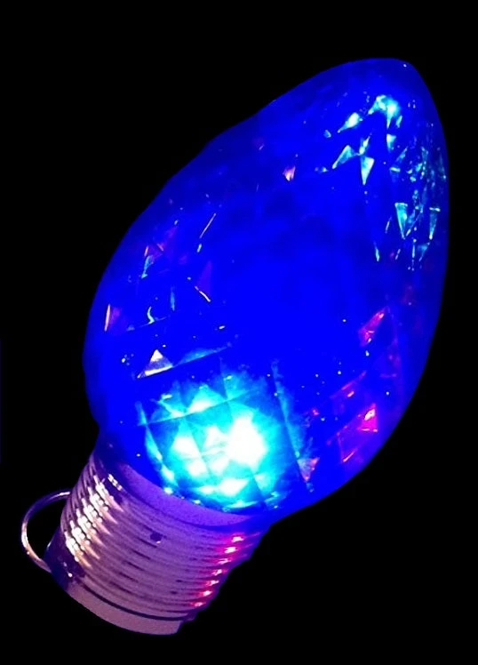 14" Battery-Operated Jumbo LED Bulb Decoration 2 14" Battery-Operated Jumbo LED Bulb Decoration - Image 2