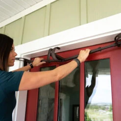 Single Door Garland Hanger (34-52-in Doors) -Courtyard Home Furnishings Store 995394 5