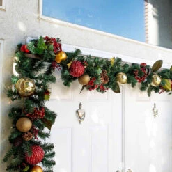 Double Door Garland Hanger (52-82-in Doors) 14 Double Door Garland Hanger (52-82-in Doors) -Courtyard Home Furnishings Store 995398 2 cc116872 18a5 443f b24a db361592f9d6