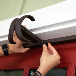 Double Door Garland Hanger (52-82-in Doors) 17 Double Door Garland Hanger (52-82-in Doors) -Courtyard Home Furnishings Store 995398 5