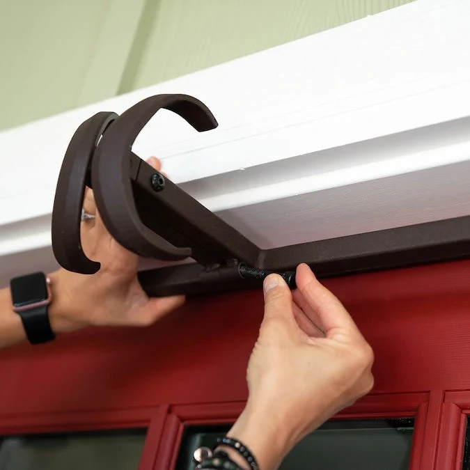 Double Door Garland Hanger (52-82-in Doors) 6 Double Door Garland Hanger (52-82-in Doors) - Image 6