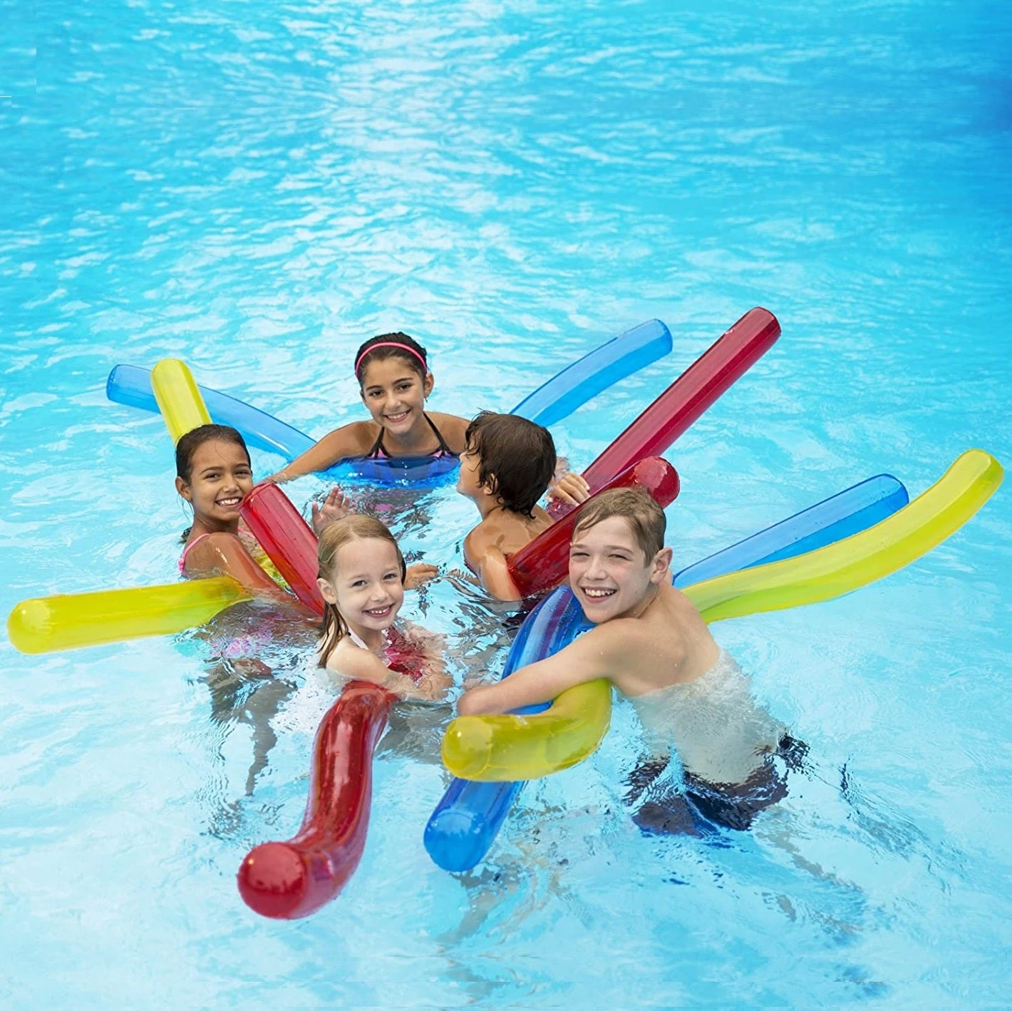Water Worm Pool Noodles (Pack Of 6) 1 Water Worm Pool Noodles (Pack Of 6)