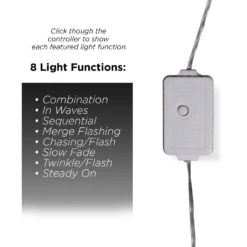 Pre-Lit Artificial Christmas Tree Sculpture With Multi-Colored LED Lights 18 Pre-Lit Artificial Christmas Tree Sculpture With Multi-Colored LED Lights -Courtyard Home Furnishings Store 995930 5