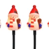 4Pc. Snowman Pathway Lights