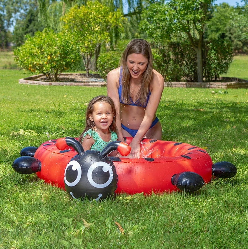 Poolmaster's Inflatable Ladybug Kiddie Pool 3 Poolmaster's Inflatable Ladybug Kiddie Pool - Image 3