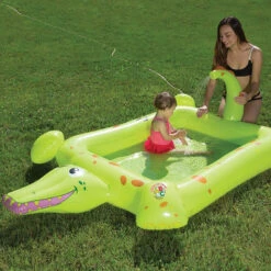 Inflatable Crocodile Spray Pool By Poolmaster -Courtyard Home Furnishings Store 996038 3