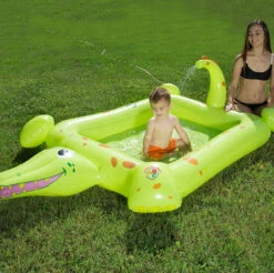 Inflatable Crocodile Spray Pool By Poolmaster -Courtyard Home Furnishings Store 996038 8