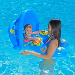 Mommy & Me Baby Rider Pool Float By Poolmaster 9 Mommy & Me Baby Rider Pool Float By Poolmaster -Courtyard Home Furnishings Store 996040