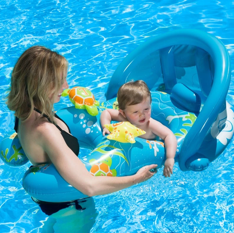 Mommy & Me Baby Rider Pool Float By Poolmaster 3 Mommy & Me Baby Rider Pool Float By Poolmaster - Image 3