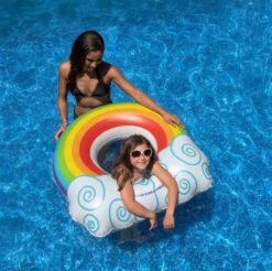 Kid's Rainbow Swim Ring From Swimline