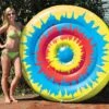 72" Tie Dye Island Lounger From Swimline