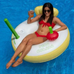 Swimline's Piña Colada Inflatable Swim Ring