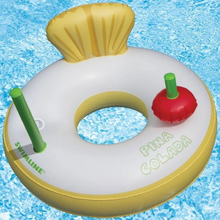 Swimline's Piña Colada Inflatable Swim Ring 4 Swimline's Piña Colada Inflatable Swim Ring - Image 4
