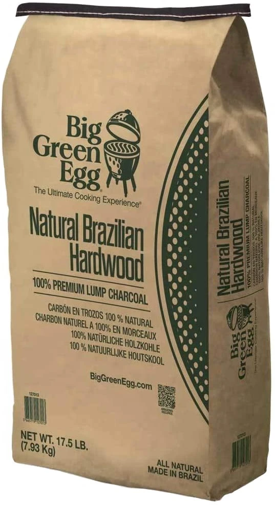 Big Green Egg 100% Natural Brazilian Hardwood Lump Charcoal 1 Big Green Egg 100% Natural Brazilian Hardwood Lump Charcoal