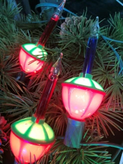 Old-Fashioned Set Of 7 Bubble Lights -Courtyard Home Furnishings Store 996365 4