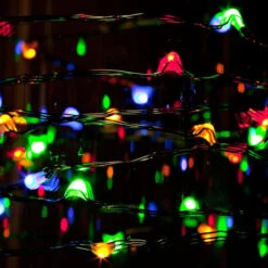 Set Of 100 Battery-Operated Ribbon Lights -Courtyard Home Furnishings Store 996384 2