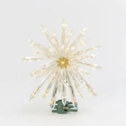13.5" Warm White LED Starburst Christmas Tree Topper -Courtyard Home Furnishings Store 996881 4