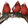 Cardinal Branch Decorative Accent