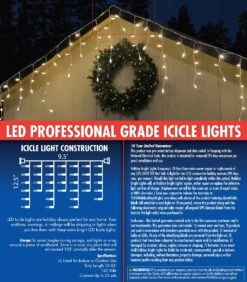 Set Of 100 Extra Bright T5 LED Icicle Lights 21 Set Of 100 Extra Bright T5 LED Icicle Lights -Courtyard Home Furnishings Store 997059 2 566eef51 9554 4a8a af7f 4163eae39968