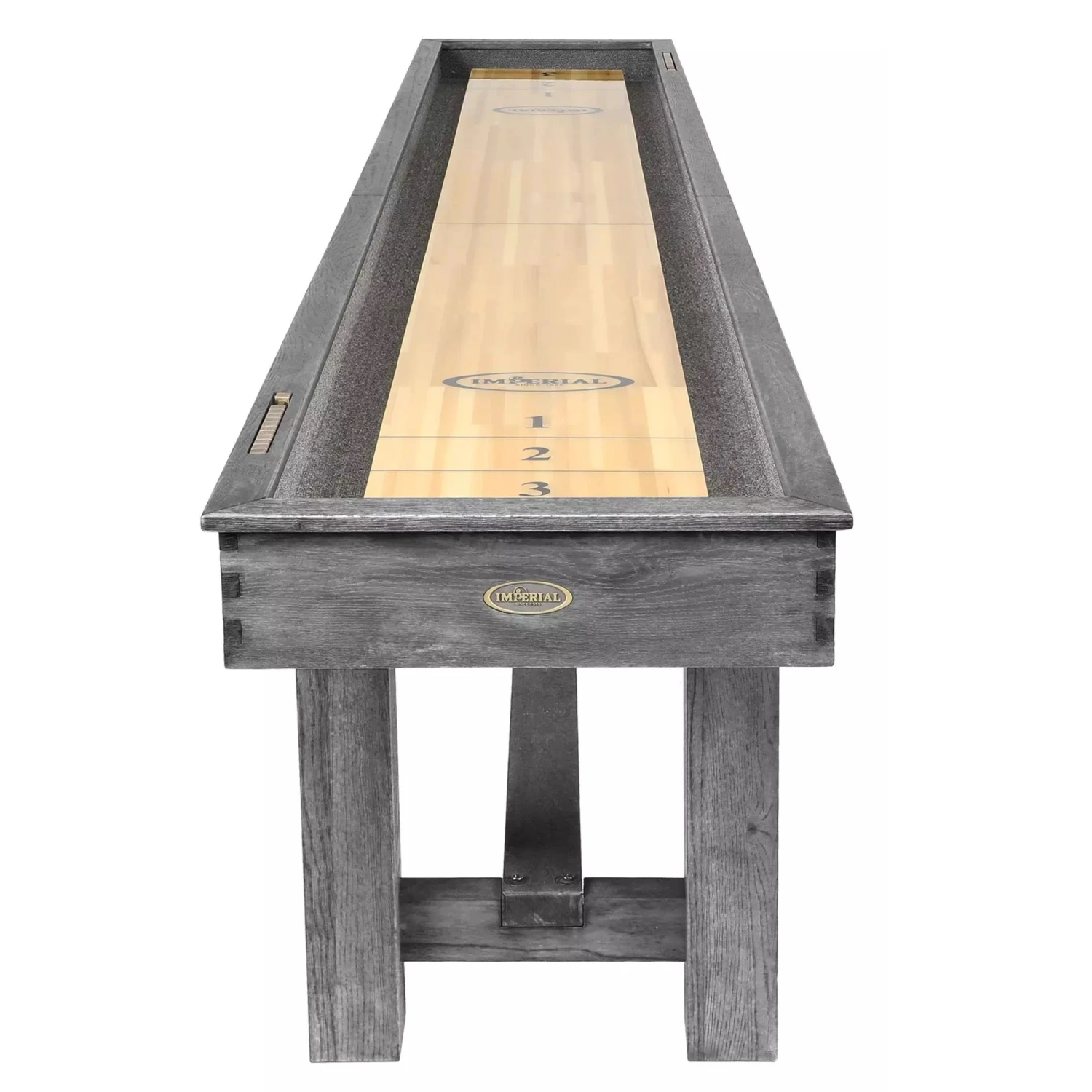 Imperial 12' Reno Silver Mist Shuffleboard Table 2 Imperial 12' Reno Silver Mist Shuffleboard Table - Image 2