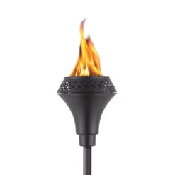 65" Black Metal Large Flame Island King TIKI® Torch -Courtyard Home Furnishings Store 997340 2 461637b3 9d38 436d a8b0 bc0e8e48d418