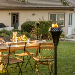 65" Black Metal Large Flame Island King TIKI® Torch -Courtyard Home Furnishings Store 997340 3 f6b01888 9ac6 42d1 9f71 cbcb3f9c9f36