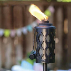 65" Lattice TIKI® Urban Garden Torch