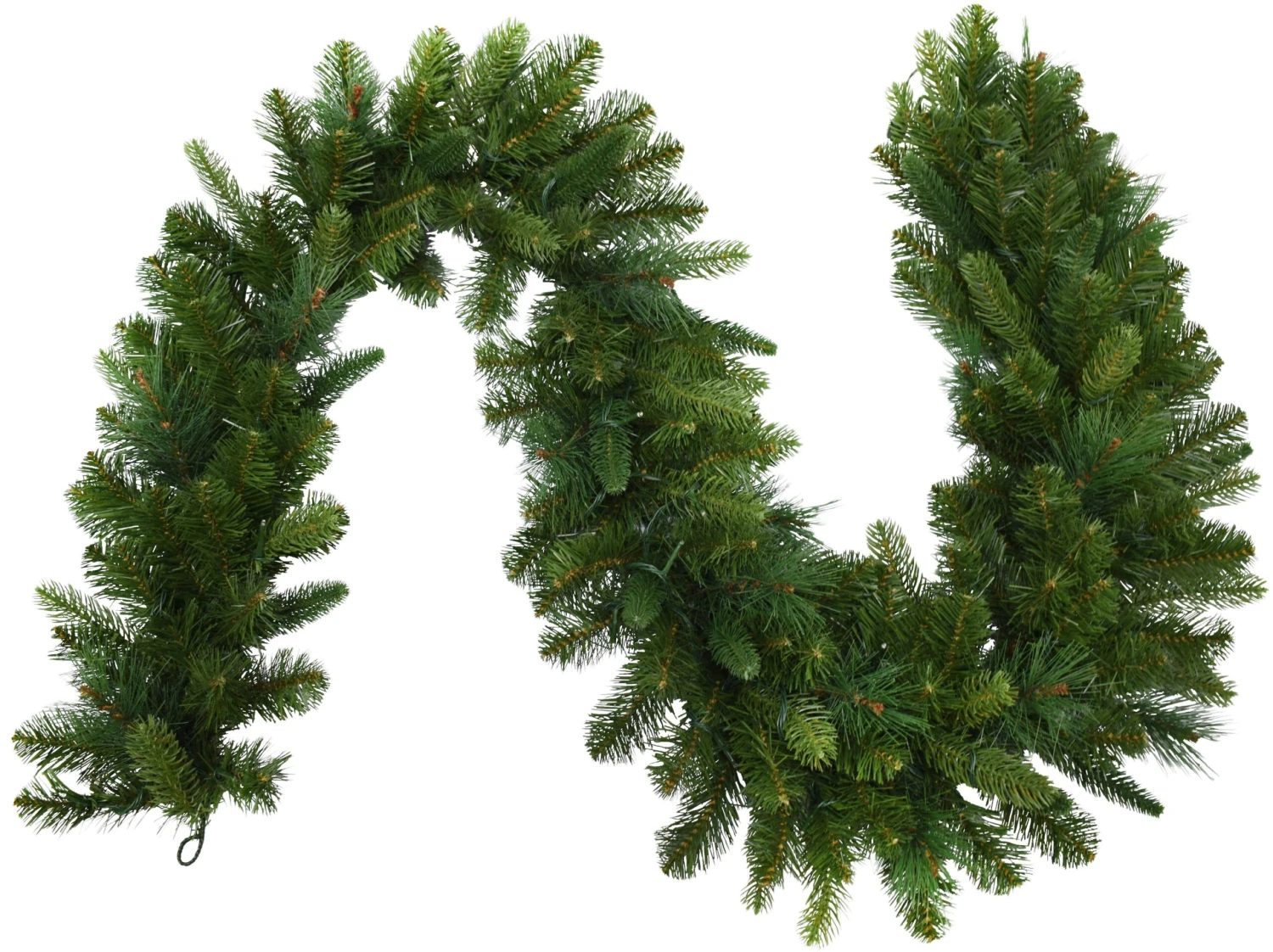 6' Bristol Spruce Decorative Pre-Lit Garland 3 6' Bristol Spruce Decorative Pre-Lit Garland - Image 3