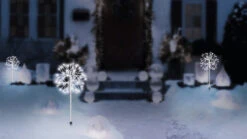 14" Twinkling LED Pure White Snowburst (3-Pack) -Courtyard Home Furnishings Store 997470 4