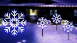 15.5" LED Hi-Vibrant Snowflake Decoration 8 15.5" LED Hi-Vibrant Snowflake Decoration -Courtyard Home Furnishings Store 997477 3