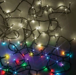 Set Of 200 Color-Changing 3MM Micro LED Lights (Warm White/Multi) (8-Function) -Courtyard Home Furnishings Store 997495