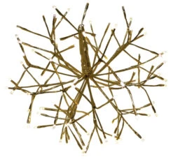 16" 3D Shimmering Sphere With LED Lights -Courtyard Home Furnishings Store 997930