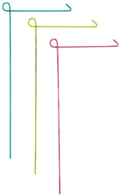 Colorful Garden Flag Stand