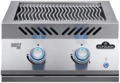 Napoleon Built-In 700 Series Dual Infrared Burner With Stainless Steel Cover