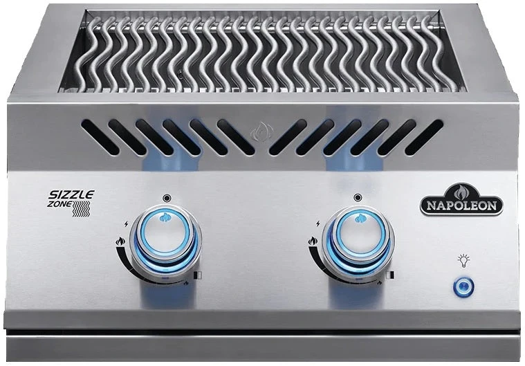 Napoleon Built-In 700 Series Dual Infrared Burner With Stainless Steel Cover 1 Napoleon Built-In 700 Series Dual Infrared Burner With Stainless Steel Cover