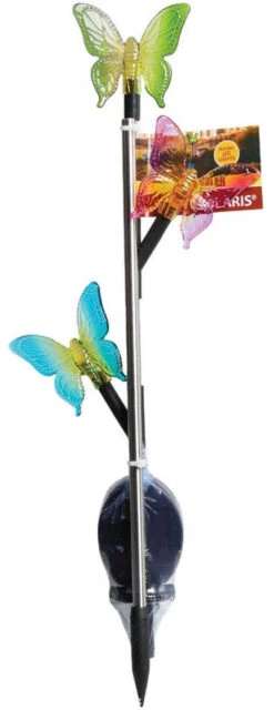 32" Plastic Triple Insect Solar Powered LED Stake -Courtyard Home Furnishings Store 998154 3