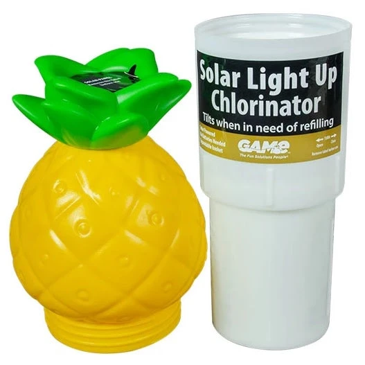 Solar Powered LED Pineapple Pool Chlorine Dispenser 12427 3 Solar Powered LED Pineapple Pool Chlorine Dispenser 12427 - Image 3